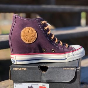 Converse All Star Lux Mid with inner Wedge Heel